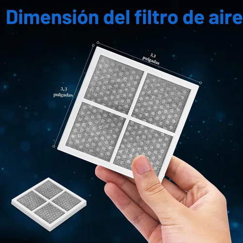 Vista 5 de LT120F Filtro de aire de repuesto para refrigerador LG LT120F Kenmore Elite 46-9918 469918 9918 9918 reemplaza ADQ73214402 ADQ73214403 ADQ73214404-3