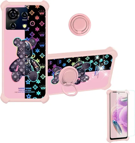 Vista 75 de jioeuinly Funda para Tecno Spark Go 2025 Compatible con Tecno Spark Go 1 / GO 1S / Pop 9 4G Funda de Teléfono Cubierta