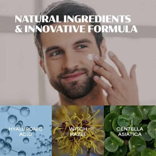 Vista 6 de Crema facial antienvejecimiento para hombre Hidratante facial avanzado para hombres Crema facial antiarrugas para hombres Crema facial