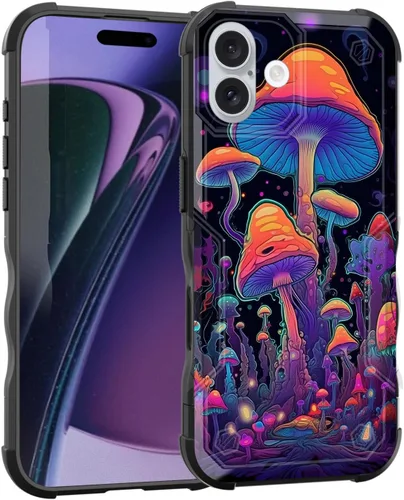Vista 26 de Funda para iPhone Air, [doble capa] [protección contra caídas de grado militar de 10 pies] Funda resistente a prueba de golpes para iPhone Air