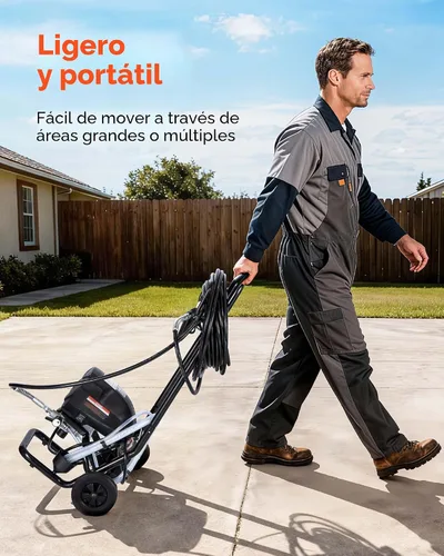 Vista 7 de VEVOR Pulverizador de pintura sin aire, 650 W, 3000 PSI de alta presión sin