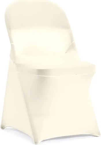 Vista 9 de Funda de silla Peomeise plegable, de elastano elástico para bodas, fiestas, banquetes, eventos