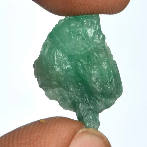Vista 3 de GEMHUB Piedras preciosas sueltas para la fabricación de joyas, 10-980 quilates, esmeralda verde cruda, piedras naturales Cristal y piedras curativas