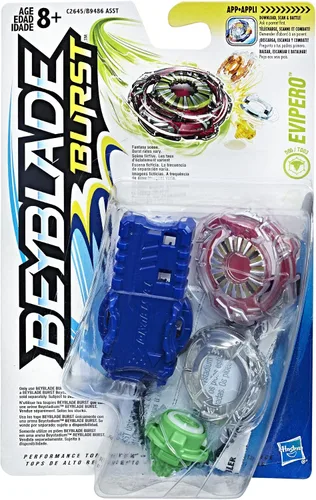 Vista 2 de BEYBLADE Paquete de inicio de ráfaga Evipero