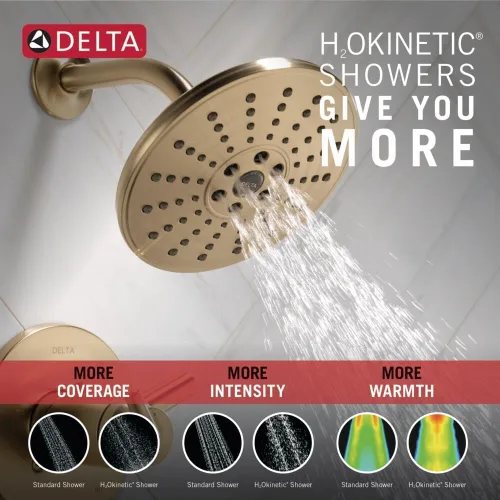 Vista 7 de DELTA FAUCET T17T259-CZH2O, bronce champán