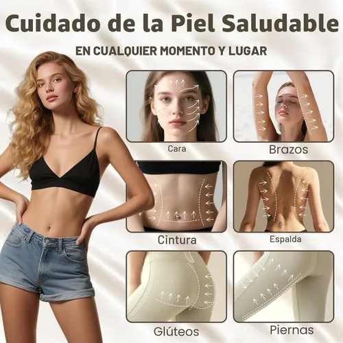 Vista 2 de Dispositivo de belleza para el cuidado facial y corporal en casa con mango multifunción 9 en 1 de amilibeauty