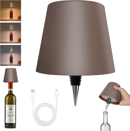 Vista 33 de 2025 Nueva Lámpara Inalámbrica para Botellas - Luces LED para Botellas de Licor y Vino, Pantalla Inalámbrica, Luz Superior para Botella de Whisky