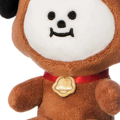 Vista 4 de AURORA, 61496, BT21 Productos Oficiales CHIMMY Winter, Soft Toy, Marrón y Blanco