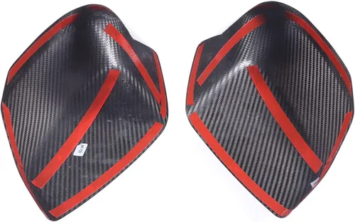 Vista 6 de Sideview - Tapas de espejo compatibles con Corvette C8 Stingray Z06 2020-2025 Accesorios de decoración exterior de automóvil de fibra de carbono