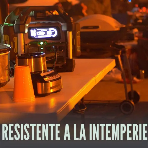 Vista 6 de EGO POWER+ Estación de energía portátil, 3000 W, alimentada por batería, generador inversor para el hogar y al aire libre, incluye (2)