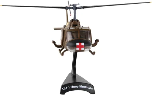 Vista 6 de Daron Worldwide Trading Sello postal UH-1 Huey MEDEVAC Vehículo del Ejército de EE. UU. (Escala 1/87)