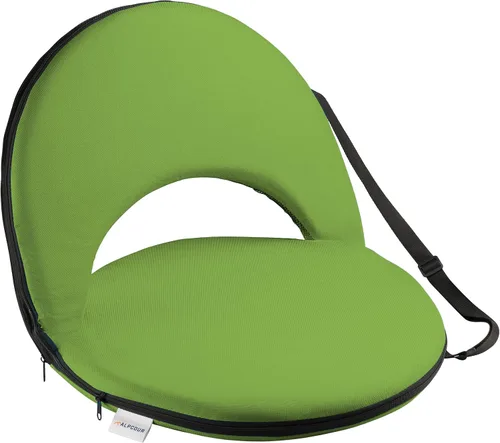 Vista 12 de Alpcour Asiento plegable para estadio – Silla de lujo reclinable impermeable para campamento al aire libre para gradas – Los mejores asientos de 6