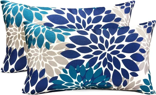 Vista 11 de Juego de 2 fundas de almohada decorativas negras boho 16x16 pulgadas, fundas de almohada de lino modernas estilo bohemia campestre para exteriores