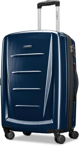 Vista 29 de Samsonite Winfield 2 Equipaje rígido con ruedas giratorias, Carbón vegetal, Grande de 28 pulgadas, a cuadros