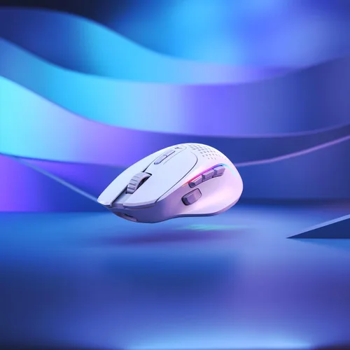 Vista 13 de GLORIOUS Mouse inalámbrico para juegos modelo I 2 para juegos, híbrido de Blanco mate