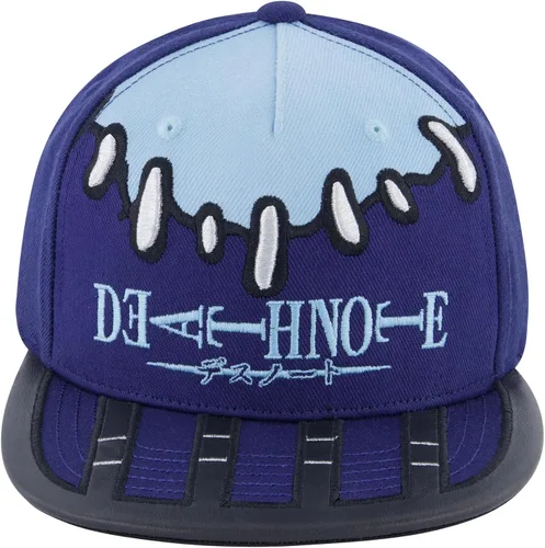 Vista 2 de Ryuk Skater - Gorra de béisbol ajustable con ala plana, color azul, talla única, Azul