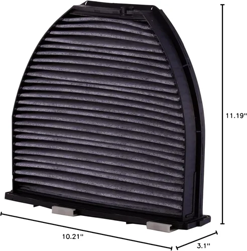 Vista 10 de PG PC5844 Filtro de aire de cabina de carbón activado Compatible con Mercedes-Benz E350 2010-2016 3.5L; 2008-2012 C300 3.0L; GLK350 2010-2015