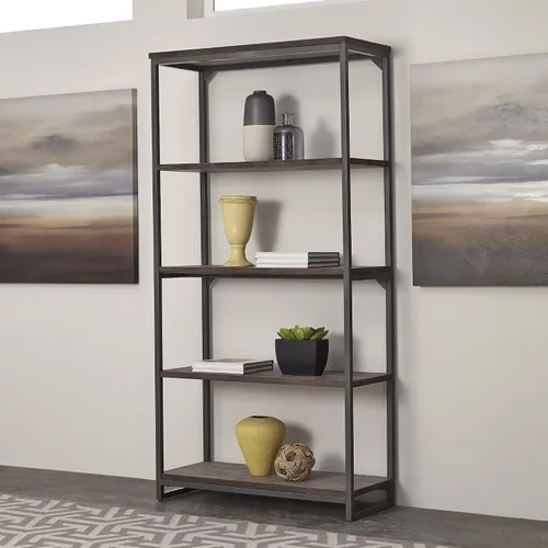 Vista 2 de Estante gris de 5 niveles Barnside de Home Styles