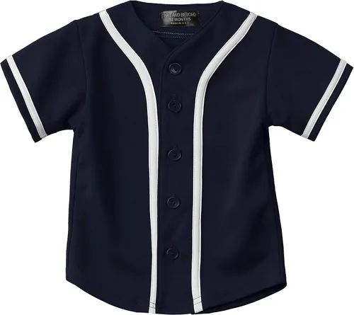 Vista 34 de Hat and Beyond camiseta de béisbol para hombre con botones hipster hip hop