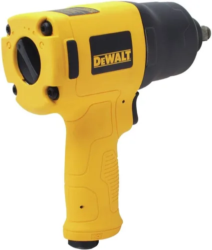 Vista 3 de DEWALT Llave de impacto de accionamiento de 1/2 pulgada, amarilla, negra, neumática (DWMT70774)