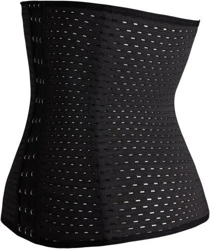 Vista 4 de Waist Cincher Trainer Body Tummy Girdle Control Corset Body Shaper with Adjustable Hooks