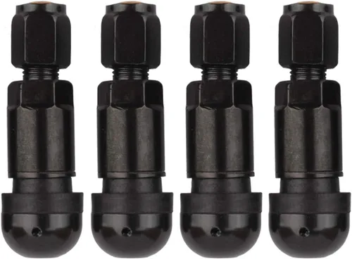 Vista 8 de TOMALL Tapones de vástago de válvula de neumático atornillados a prueba de explosiones sin cámara TPMS Vástago de válvula de aleación de aluminio