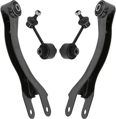 Vista 114 de Detroit Axle - Barras estabilizadoras de brazos de control delanteros 4WD para Ford 2005-2008 F-150 Lincoln Mark LT, 2 brazos de control superiores