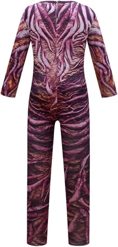 Vista 2 de ZIVANTO Boys Halloween Costume Monster Jumpsuit Set 5-11Y