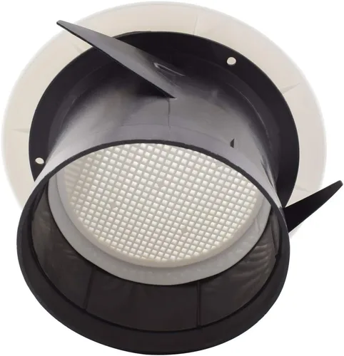 Vista 4 de SDTC Tech Cubierta de rejilla de rejilla de ventilación de aire redonda de 4 pulgadas con malla de pantalla incorporada, ventilación de escape