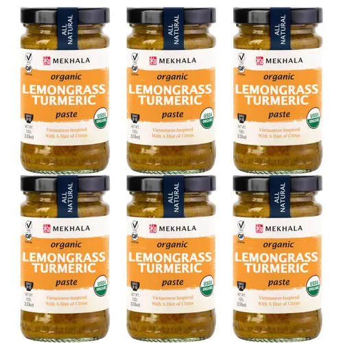 Vista 11 de Mekhala Pasta de curry verde tailandés sin gluten orgánica 3.53 onzas