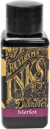 Vista 38 de Tinta embotellada para pluma estilográfica Diamine, 30 ml - Ámbar