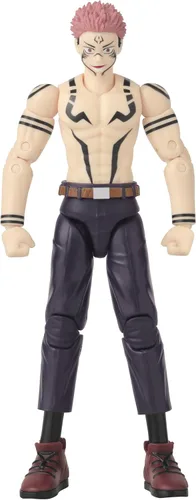 Vista 2 de ANIME HEROES - Jujutsu Kaisen - Ryomen Sukuna [Ver. Uniforme] Figura de Acción Jujutsu Kaisen - Figura de acción de héroes de anime de 6 pulgadas