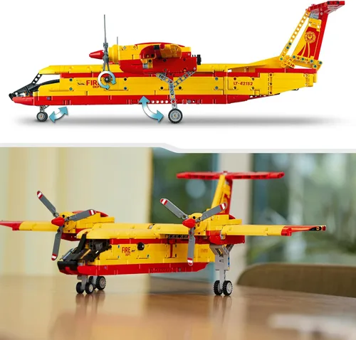 Vista 5 de LEGO Technic Firefighter Aircraft 42152 Modelo Avión Juguete para Niños