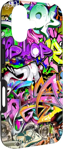 Vista 3 de Graffiti Street Art - Carcasa para iPhone 17