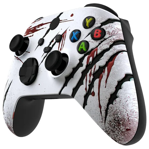 Vista 4 de eXtremeRate Wild Attack Soft Touch Front Housing Shell for Xbox Series XS Controller, Custom Cover Faceplate for Xbox Series XS, Xbox Core