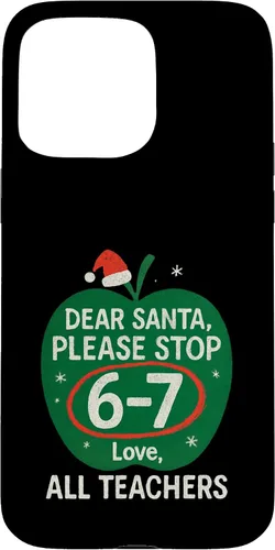 Vista 30 de 67 Christmas Funny Dear Santa Six Seven 6-7 Parents Case for iPhone XR