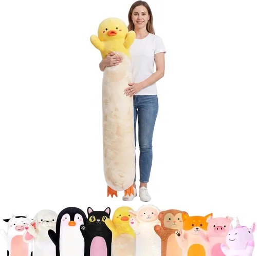Vista 26 de Cuddle Paws Almohada corporal de felpa de oso para niños, juguete