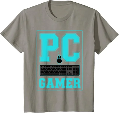 Vista 28 de PC Gamer Gaming Teclado Ratón Esports Computer Fan Camiseta