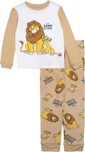 Vista 8 de Disney Unisex Kids' 2-piece Snug-fit Cotton Holiday Matching Pajamas Mejores Compañeros