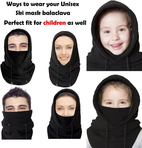 Vista 5 de XINGZHE mens Balaclava