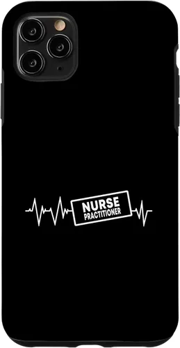 Vista 11 de Funda de ropa de enfermería para iPhone 14 con latido del corazón y NP