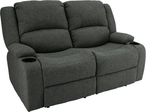 Vista 10 de RecPro Charles Powered - Asiento reclinable de pared para caravana de 80 pulgadas, color avena
