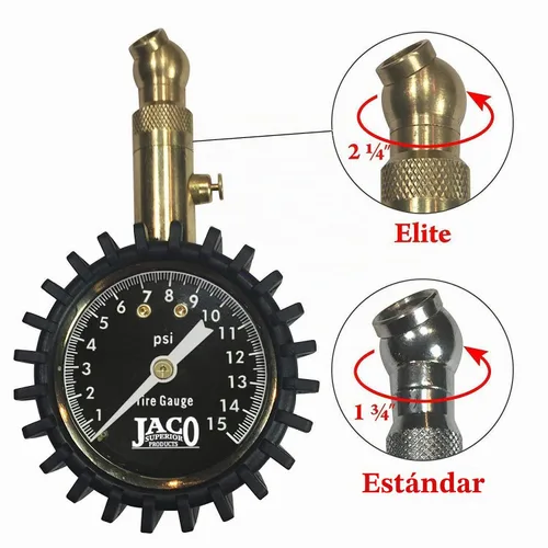 Vista 4 de JACO Elite Medidor de presión de los neumáticos 15 PSI