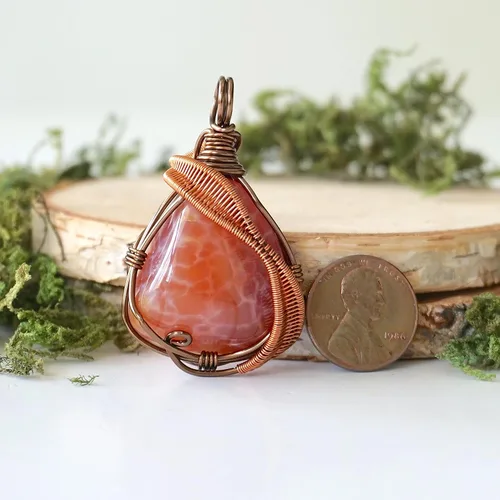 Vista 32 de Collar de cristal de piedra natal alternativo para mujer y hombre - plateado