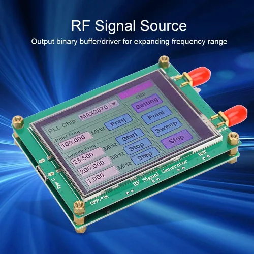 Vista 2 de módulo de generador de frecuencia de poco ruido de la alta estabilidad de la fuente del RF de los 23.5-6000M para los usos del sensor
