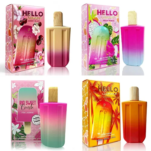 Vista 17 de A CENTER Juego de perfume de 4 piezas para mujer, set de regalo