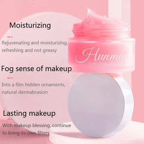 Vista 2 de Paquete de 2 bases perfeccionadoras mágicas debajo de la base, crema retráctil de poros, crema corrector de aislamiento, poros invisibles, cubre
