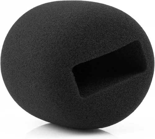 Vista 4 de LEFXMOPHY Parabrisas para Rode Entrevista GO Adaptador de mano para Inalámbrico Go Mic Esponja Filtro Pop Micrófono Cubierta de Espuma Pantalla