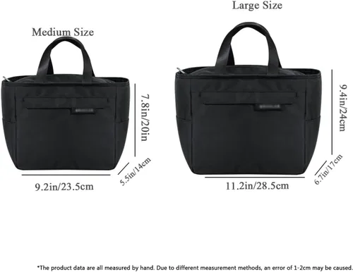Vista 2 de Bolsa de almuerzo para adultos, bolsa térmica con aislamiento, bolsas de almuerzo reutilizables para mujeres/hombres para oficina, trabajo, picnic