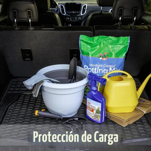 Vista 6 de Armor All Alfombrilla de carga resistente, alfombrilla de ajuste universal para automóviles, camiones, SUV, color negro